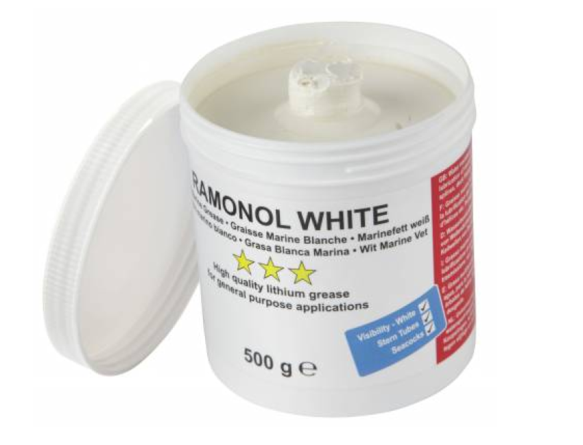 Ramonol White Lithium Grease 500g Tub 68213 Oils, Greases